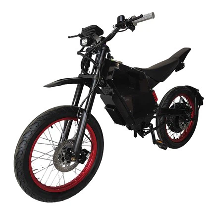 SS30 72V 15000 Watt Electric Mountain Bike 19 Inch Street Tires Ebike